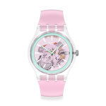 UUS GENT BIOSOURCED PERFECTLY PINK PAY Watch Unisex T&auml;iskasvanud Roosa [Swatch] SO29K121-6000 white