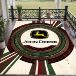 Pehme p&otilde;randamatt John Deere mustriga Vaip Dekoratiivne Matt Kodu Ruumi Kaunistamiseks 80cmx120cm