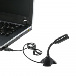 USB lauamikrofon must veebi 360 kraadi Reguleeritav USB lauamikrofon arvutile