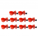 10 pakki kodulindude vee joogitopse Plastikust kana-kana automaatjoodik 6.5X4CM