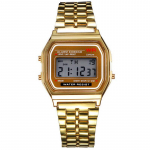 LED digitaalne randmekell Ultra &otilde;huke vabaaja randmekella kalender meestele, naistele