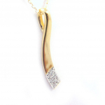 Altesse [G2284] &ndash; valge kullaga kaetud 'C&acirc;lin' kaelakee kuld