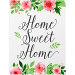 Teemantmaaling Sweet Home DIY Teemanttikandid Rhinestone Pilt 5D Teemantmosaiik 20X30CM