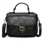 Luxy moon Naiste nahast k&auml;ekott Kaubam&auml;rk Satchels Messenger Bags Mood Hasp Vintage teismeliste t&uuml;drukute Crossbody kotid bolsad