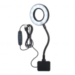 DC 5V 7W 18 LED akvaariumi valgust kalapurgi klambriga vaatelamp USB toitega, 3 valgustusega must