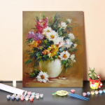 K&auml;sitsi maalitud numbrid &Otilde;limaal L&otilde;uend Digitaalne &otilde;limaal Kodukaunistus DIY Maalimine numbrite j&auml;rgi 40x50cm no frame