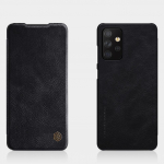 Samsung Galaxy A42 A32 A22 A12 &uuml;mbrisele NILLKIN Qin Series PU nahast rahakotialuse telefoni&uuml;mbris Samsung A13 A23 A33 5G 4G korpusele Samsung A72 5G(4G) must