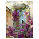 5D-teemantmaalimise ukselillede komplekt, maastiku ristpistes komplekt t&auml;ispuur-&uuml;mmarguse tikandiga mosaiikkividega kaunistus Full Round 20x30CM