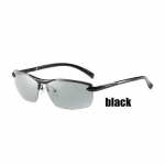 Polariseeritud fotokroomsed p&auml;ikeseprillid Meeste UV400 ajamiga &uuml;leminekul&auml;&auml;ts P&auml;evane ja &ouml;ine s&otilde;itmine Kalap&uuml;&uuml;k &Ouml;&ouml;n&auml;gemine V&auml;rvimuutus Polarized Photochromic Sunglass