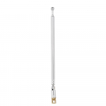 4 sektsiooniga teleskoop-FM-raadioantenn Kroomitud vask 360&deg; p&ouml;&ouml;ratav antenn