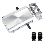 Koduukse lukukomplekt Kaugjuhtimispult V&otilde;tmeta sissep&auml;&auml;su elektrooniline lukk vaikne versioon Smart Wireless with 2 remote h&otilde;be