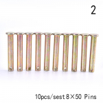 10 tk / komplekt 186F diiselp&otilde;llumajanduse p&ouml;&ouml;rlev tiisel 8x40 8x50 lukustustihvti v&otilde;lli R-kaart