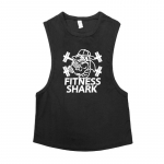 Muscleguys Fashion spordi sisetreening kulturismi tanktopid meeste jooksufitnessi kiirelt kuivav vest hingav varrukateta T-s&auml;rk M must