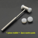 Hambaimplantaadi luuhaamer vahetatava padjaga Mitmeotstarbeline hambakirurgiline ekstraheerimist&ouml;&ouml;riist hambaarsti t&ouml;&ouml;riistad 1 pc mallet with 2 pad