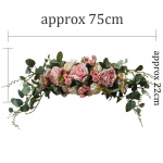 Kunstp&auml;rg Uksepakk Lilled DIY Pulmad Kodu Elutuba Pidu Ripats Seinakujundus J&otilde;ulup&auml;rg Kingitus Roos Pojeng