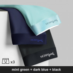 Miiow 3tk Ice Silk Meeste Bokserid Aluspesu Antibakteriaalsed Bokserp&uuml;ksid Cueca Meeste Alusp&uuml;ksid Mood Meeste Alusp&uuml;ksid Pesu L-5XL XL