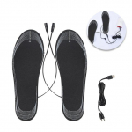 35-45 USB soojendusega jalatsi sisetallad Elektrilised jalasoojenduspadjad Jalasoojendajad sokipadja matt v&auml;lispordi sisetald koos akukarbi soojendusega sisetaldadega Universal Size must