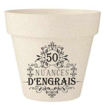 Les Tr&eacute;sors De Lily [R2215] &ndash; bambusest istutusmasin  Messages  beež must (50 tooni v&auml;etist) - 17x15 cm beež