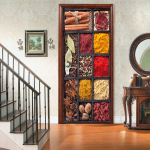 3D v&uuml;rtsised ravimaterjalid Uksekleebised Isekleepuv koorimine ja tapeet Seinakleebised Dekoratsioon Eemaldatav vin&uuml;&uuml;list DIY seinakleebis 77X20