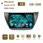 2din Android Carplay autoraadio Mitsubishi Lancer 9 CS 2000-2010 jaoks multimeedia videopleier GPS-navigatsioon WIFI stereo 2+32GB 1+16GB