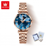 OLEVS uus parimad naiste k&auml;ekellad Kvartskell Moodne veekindel naistekell