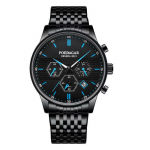 POEDAGAR uus TOP-br&auml;ndi luksuslik karbiga multifunktsionaalsed veekindlad helendavad meeste kvartskellad