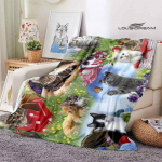 3D kassiprintimine tekk mood hoiab soojas tekk Lamedad koostisosad pehmed ja mugavad kodune reisivooditekk s&uuml;nnip&auml;evakingitus 150x200cm