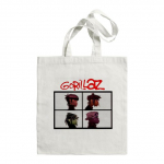 Naiste kott Ostukott Street Fighter Music Band Gorillaz Design &Otilde;lakott Kangakott Suure mahutavusega College Harajuku k&auml;ekott 24*26cm