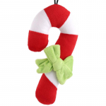 J&otilde;ulud Squeak Dog M&auml;nguasi Lemmikloom Helisev m&auml;nguasjadekoratsioon Ripats Candy Cane kuju None