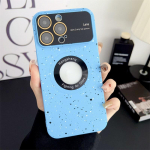 Luksuslik Sky Star suure akna objektiivi kile lekke silt Magnetneelduv telefoni&uuml;mbris, mis sobib iPhone 14 13 12 11 Pro Max kukkumiskaitsega iPhone 14 Pro Max must