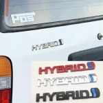Chrome'i auto pagasiruumi kleebise embleemi kleebis Camry Avalon RAV4 jaoks h&otilde;be