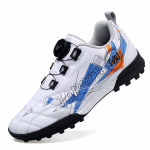 Laste jalgpallisaapad Kunstmurust treenivad jalgpallijalatsid 28 valge