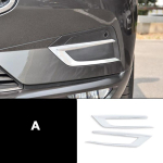 Volvo XC60 2018 auto keredetektori ABS kroomviimistlusega auto esiudutulede katte lambi raami kleebis A gray
