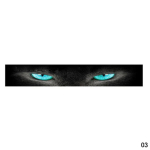 Auto esiklaasi 3D kleebised esi- ja tagak&auml;igukasti dekoratiivsed p&auml;ikesevarju kleebised auto dekoratiivkleebised Wolf eyes gray