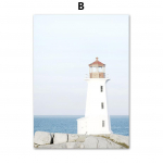 Rannakarbid Merit&auml;htPalm Grass PathsSewall Art Canvas MaalidP&otilde;hjamaade plakatid ja tr&uuml;kisedElutoa kodukaunistuse pildid 21X30cm No Frame