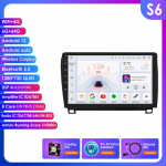 Hizpo 9-tolline pea&uuml;ksus 2-dine auto Android-raadio multimeediumipleier Toyota Tundra Sequoia jaoks 2-dine autoraadio video GPS Navi WiFi Carplay 4G DSP DVR kaamera S5 8Core 4G 64G AI