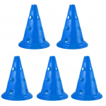 M&auml;rgikoonused Jalgpall Mitme r&ouml;&ouml;pmelaiuse marker Teeviitade teet&otilde;kke treeningkoonus sinine