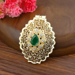 Naiste mood pross kullav&auml;rvi pruun pross &uuml;mmargune lilleline kristallist ripats Heleroosa