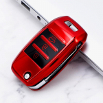 TPU klappv&otilde;tme korpuse kate Kia Rio 3 K2 Ceed Cerato K3 Sportage 4 Picanto K5 Optima Sorento Forte Stinger Shell Fob Protector jaoks roosa