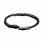 Roostevabast terasest retro kett meeste k&auml;ev&otilde;ru k&auml;sitsi valmistatud punk rock titaanist positiivsest ja negatiivsest &uuml;mmarguse lihvimisega k&auml;ev&otilde;ru 5mm*19cm