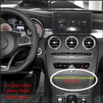 83 mm kirjaga embleemim&auml;rk Merce+des Be+nz A+MG interj&ouml;&ouml;ri keskkonsooli fob-logoga auto stiilitarviku 3D kleebis CE GLK GLA jaoks h&otilde;be