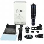 Teleskoop 40x Telepo objektiivi HD v&auml;line pildistamine kalap&uuml;&uuml;k, kontsert, professionaalne mobiiltelefoni teleskoop