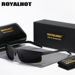 RoyalHot Mehed Naiste Polariseeritud sulamist ristk&uuml;likuraamiga p&auml;ikeseprillid S&otilde;itmine P&auml;ikeseprillid Varjud Oculos masculino Meesed