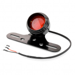 Mootorratta tagatule pidurituli numbrim&auml;rgi kronsteiniga integreeritud jooksulamp universaalne must