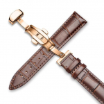 Kellarihm 18mm 19mm 20mm 21mm 22mm 24mm vasikas ehtsast nahast kellarihm Alligator Grain kellarihm Tissot Seiko jaoks 22mm