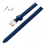 8 mm 10 mm naiste t&uuml;drukute &otilde;huke ehtsast nahast rihm, kvaliteetne kellatarvikud rihmapaela Kellarihm roosakuldne n&ouml;&ouml;pn&otilde;elaga pannal 8mm