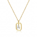 ANDYWEN Letter AZ ripats kett kaelakee 925 Sterling Silver Spring luksuslikud peened ehted 2023 pulm M