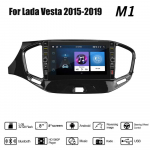 8-tolline 2-din Android-autostereo raadio Lada Vesta 2015-2019 jaoks koos nupunupuga GPS-navigatsiooniga Carplay multimeedia videopleier 2+32 GB 1+32GB