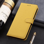 Texture Book nahast rahakoti klapp&uuml;mbris Xiaomi Redmi Note 12 11 Pro 12S 11S 12 11A A1 Poco M4 X4 X5 Pro 5G 4G p&otilde;rutuskindel pehme silikoonkate jaoks For Redmi Note 12 4G kollane