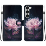 Rahakoti&uuml;mbris kaardihoidjaga Lilleline PU-nahast &uuml;mbris Kickstand randmerihma p&otilde;rutuskindel kate Samsung Galaxy S23 S22 S21 S20 Plus Ultra S8 S9 S10 jaoks Samsung S21 FE